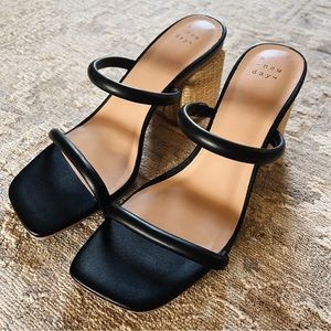 A New Day | black heeled sandal